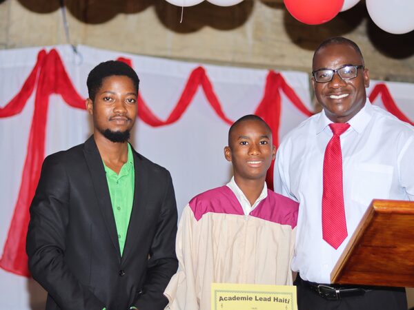Graduation at Académie Lead Haiti
