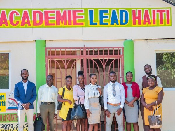Staff at Académie Lead Haiti